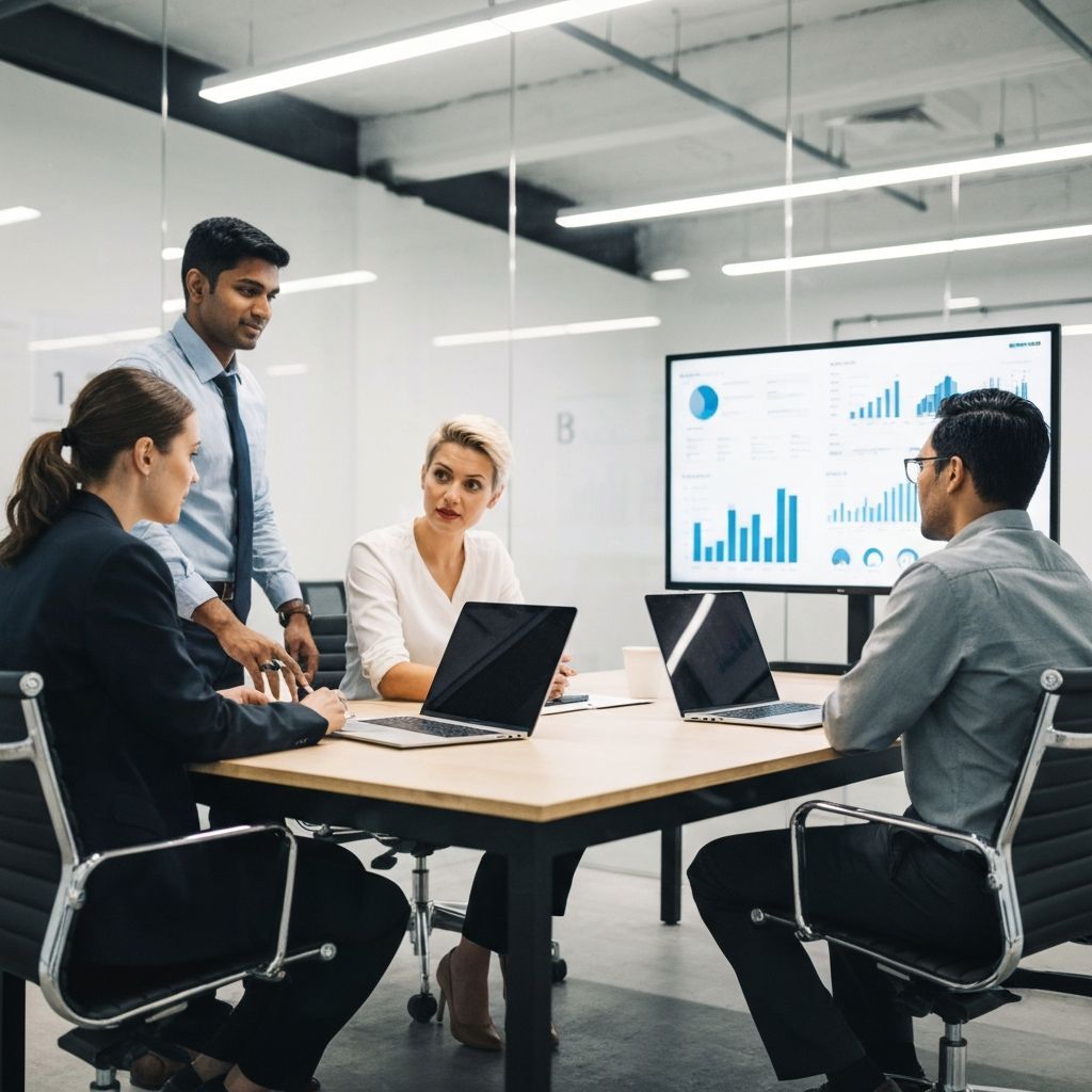 Entec Tech consulting team collaborating